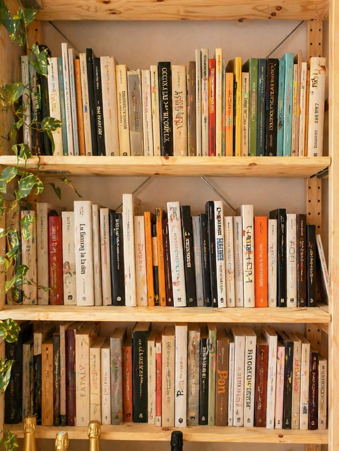 Pila de llibres seleccionats a Entropia